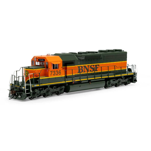 ATH-73732 Athearn HO SD40-2 w/DCC & Sound, BNSF/Rebuilt #7336