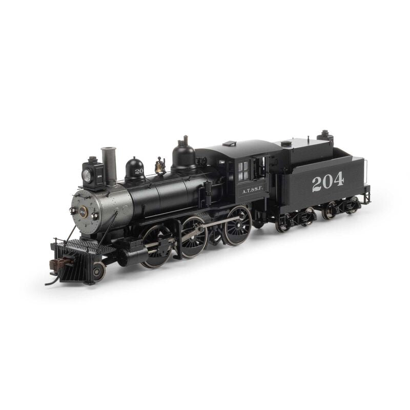ATH87310 Athearn HO Old Time 2-6-0 Mogul with DCC & Sound, ATSF #204