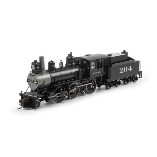 ATH87310 Athearn HO Old Time 2-6-0 Mogul with DCC & Sound, ATSF #204