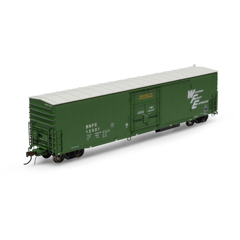 ATHG-1128 Athearn Genesis HO GEN 57' FGE Mechanical Reefer w/Sound, BNFE 'Green' #12501