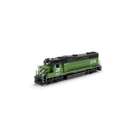 ATHG-1819 Athearn HO GP38-2 w/DCC & Sound -- BN #2316