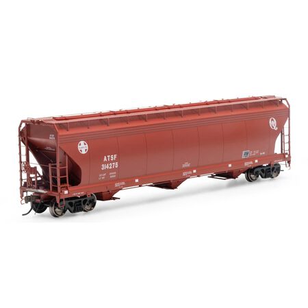ATHG15431 Athearn HO 3-Bay Cvd Hopper, ATSF #314275