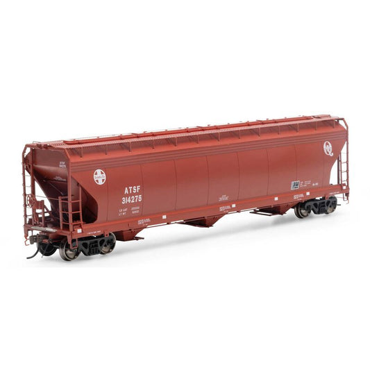 ATHG-15431 Athearn Genesis HO ACF 4600 3-Bay Center Flow Hopper, ATSF #314275