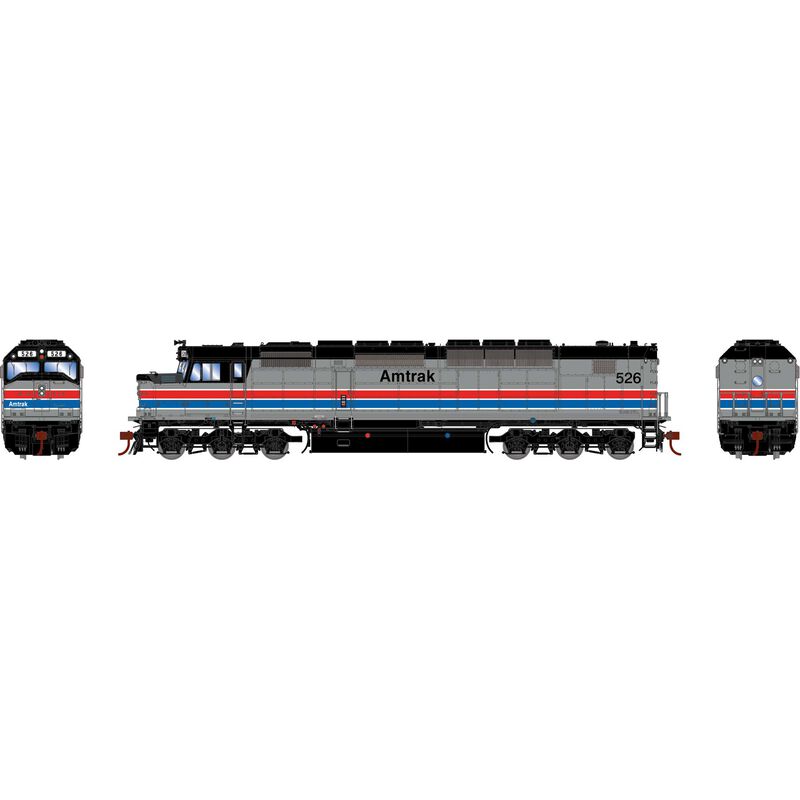 ATHG64118 Athearn Genesis HO SDP40F, Amtrak/Phase II #526
