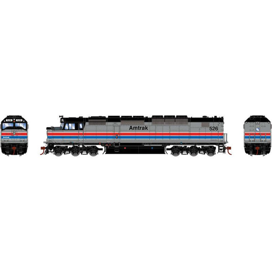 ATHG64118 Athearn Genesis HO SDP40F, Amtrak/Phase II #526