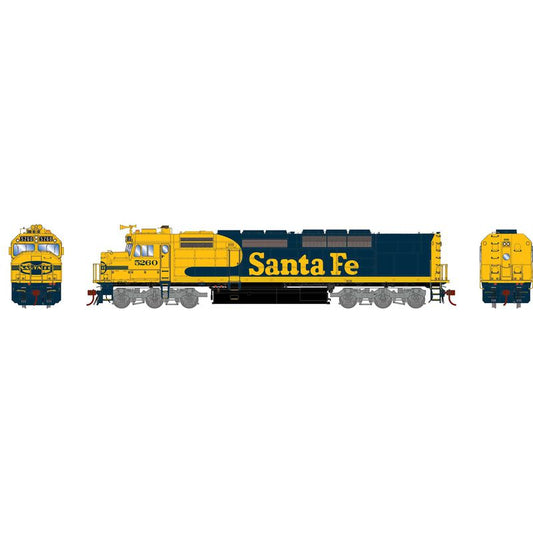 ATHG64124 Athearn Genesis HO SDP40F, ATSF #5260