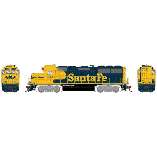 ATHG65832 Athearn Genesis HO GP50, ATSF #3822