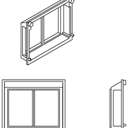 ATHG68221 Athearn HO Window Set