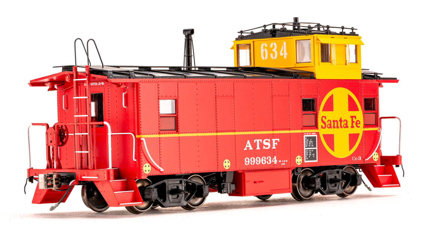 C1-CB00307 Class One HO CE-3 Caboose -- ATSF #999634
