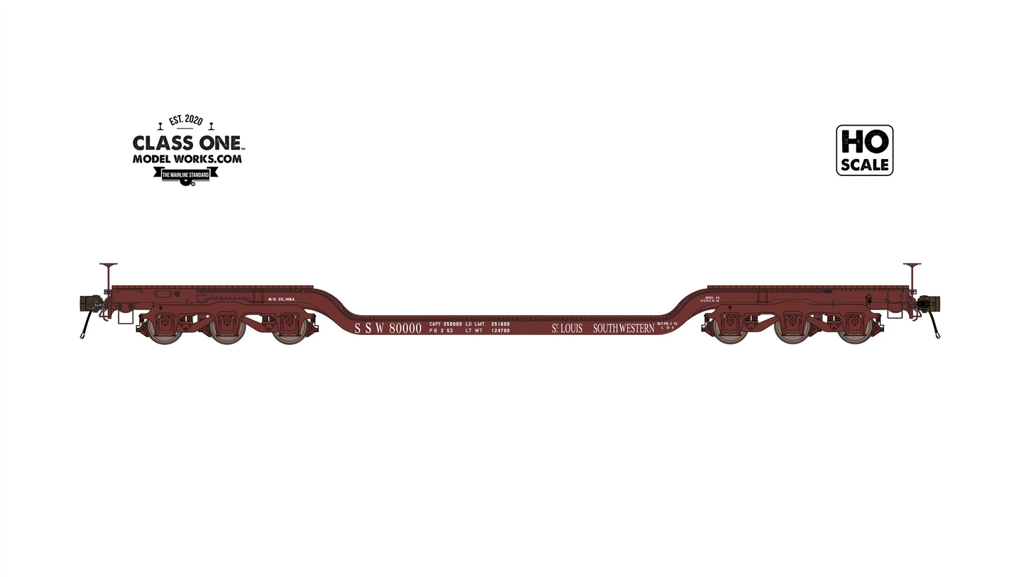 C1-FC00202 Class One HO GSC Heavy Duty Flatcar -- B&O/CSX #9936