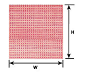 570-91608 Plastruct Sheet Red Brick .020"