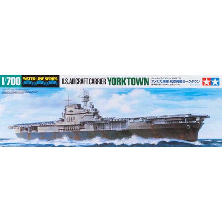 TAM31712 Tamiya US Aircraft Carrier Yorktown CV-5