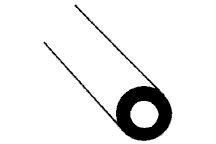 570-90603 Plastruct Round Tube 3/32"