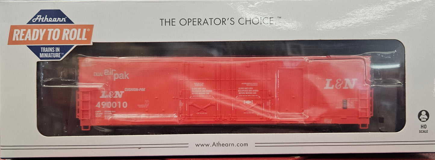 ATH67716 Athearn HO Boxcar, L&N #490010