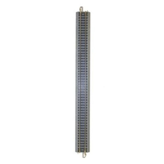 160-44882 Bachmann N 10" Straight - Gray Roadbed