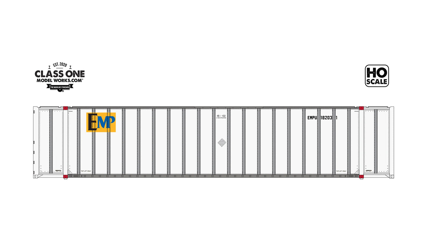 C1-CT00308 Class One HO 48' Container -- EMP #181181