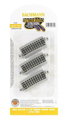 160-44825 Bachmann N 17.5" Radius 1/2 Curve