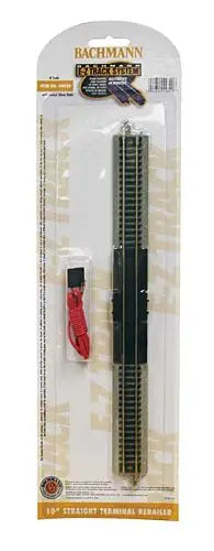 160-44820 Bachmann N 10" Straight Terminal/Rerailer