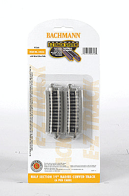 160-44856 Bachmann N 19" Radius 1/2 Curve