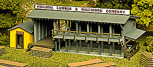 150-750 Atlas HO Lumber Yard & Office