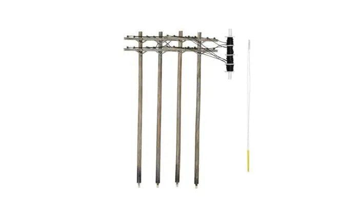 785-2281 WS O Pre-Wired Pole Double Crossbar