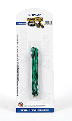 160-44598 Bachmann 10' Green Switch Extension Wire