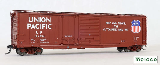 MOL75052-03 Moloco HO 50' Boxcar -- UP #164358